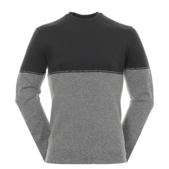 Adidas Golf Adicross Fleece Crew Sweatshirt - Picture 1 of 7